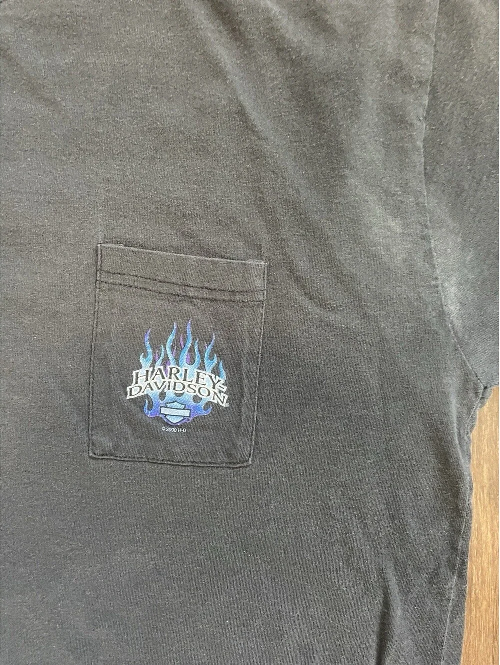 Harley Davidson tShirt 4XL Gray Harley of Murfreesboro TN Chest 55” 35” Long